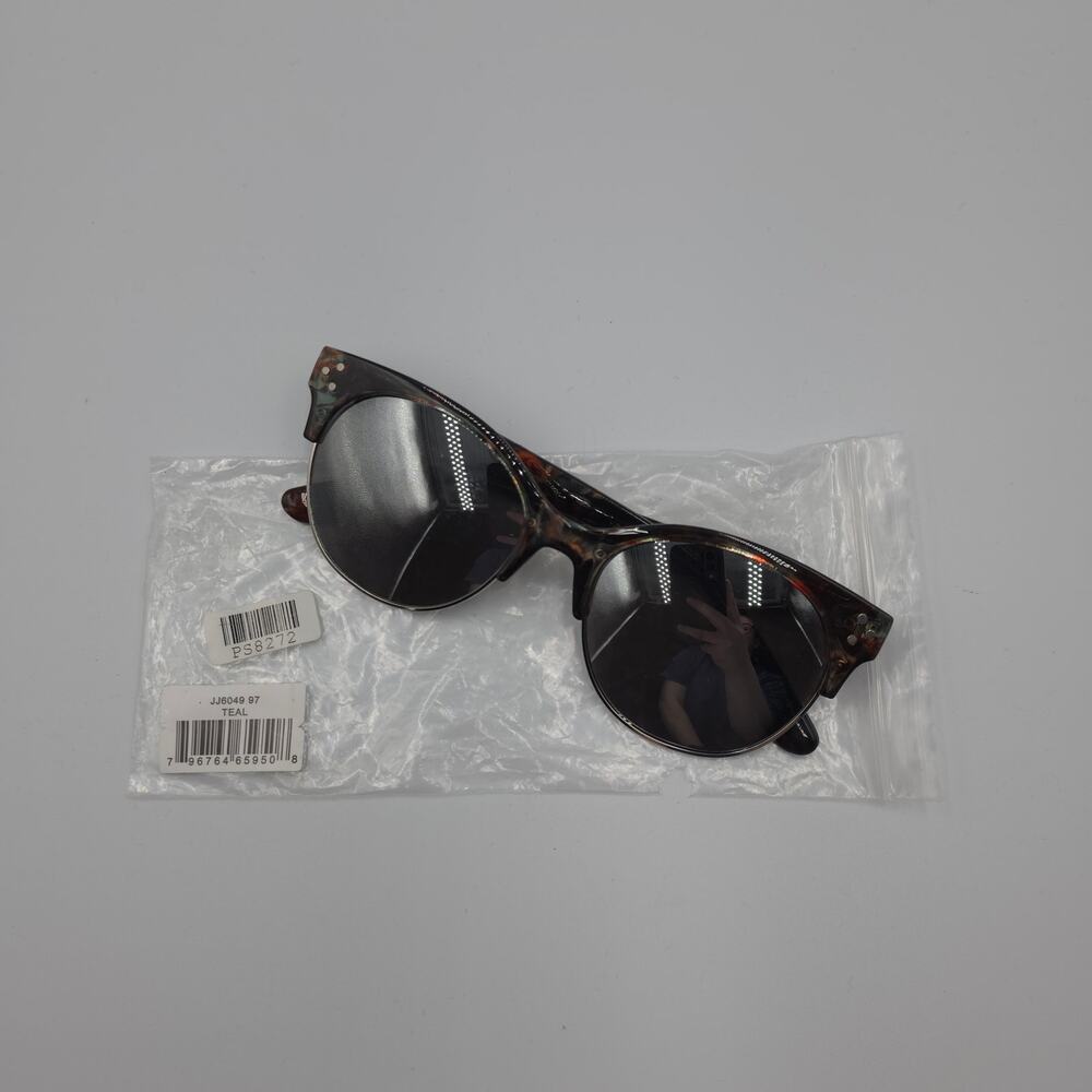 Joe's Jeans Women's Tortoise Round Browline Sunglasses (Model: JJ6049)